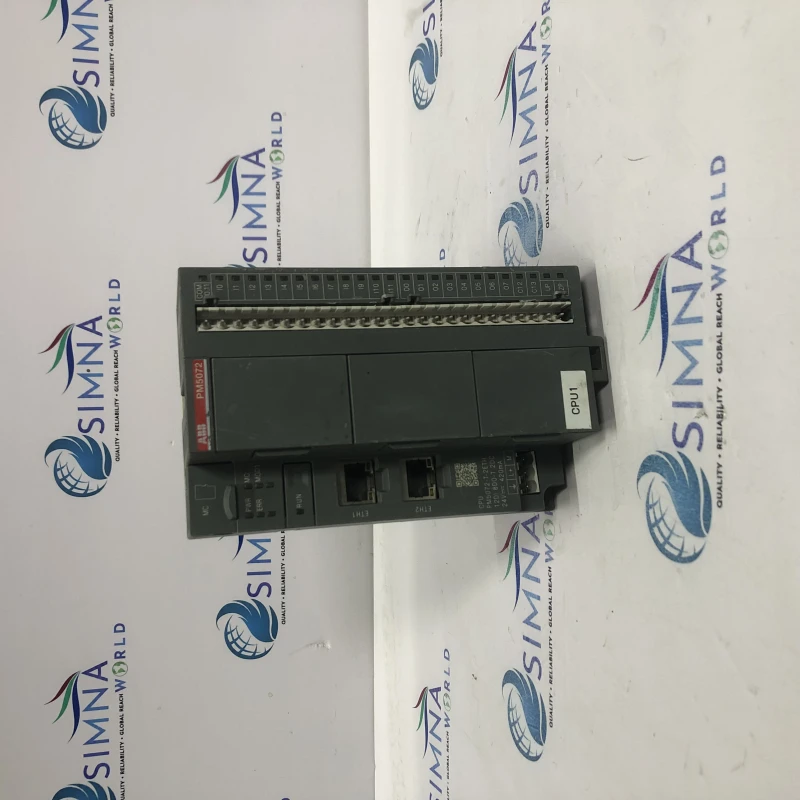 ABB PM5072-T-2ETH AC500 PLC CPU. CPU