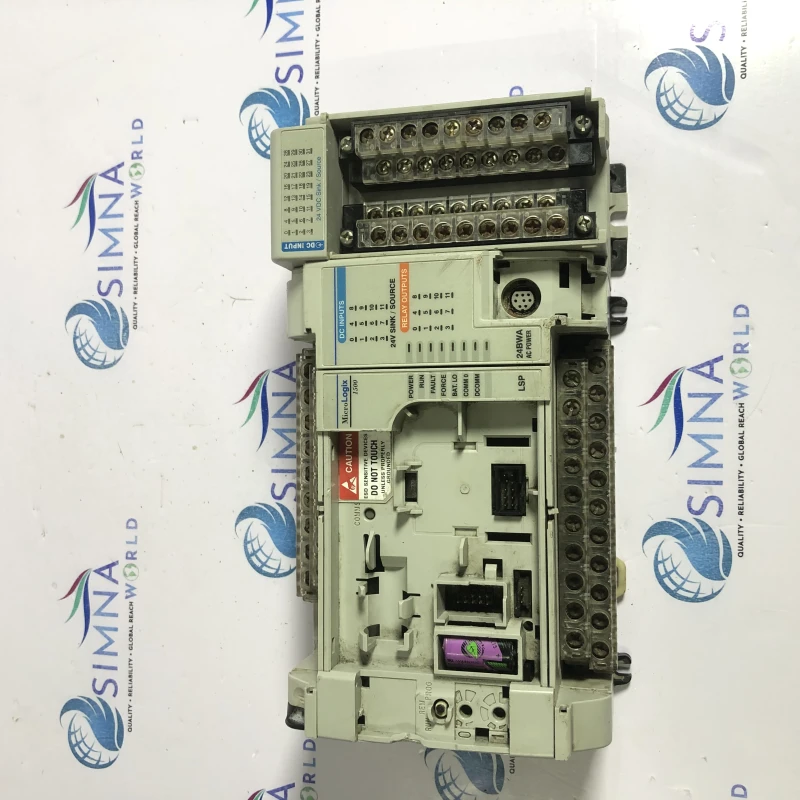 Allen-Bradley MicroLogix 1500 PLC System with 24BWA Base Unit & I/O Modules Modular PLC Rack System