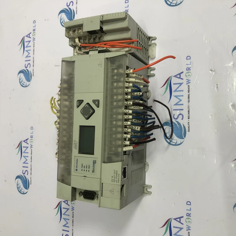 Allen-Bradley MicroLogix PLC Controller with Connected I/O Expansion Module Modular PLC Rack System