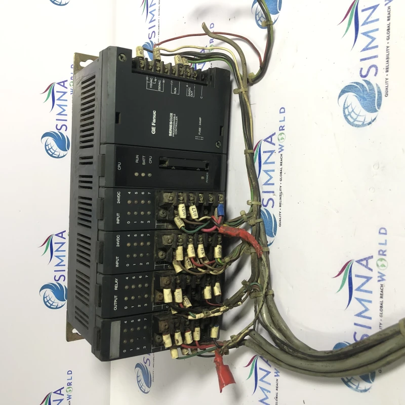 GE Fanuc Series One PLC System with CPU, Input & Relay Output Modules PLC RACK