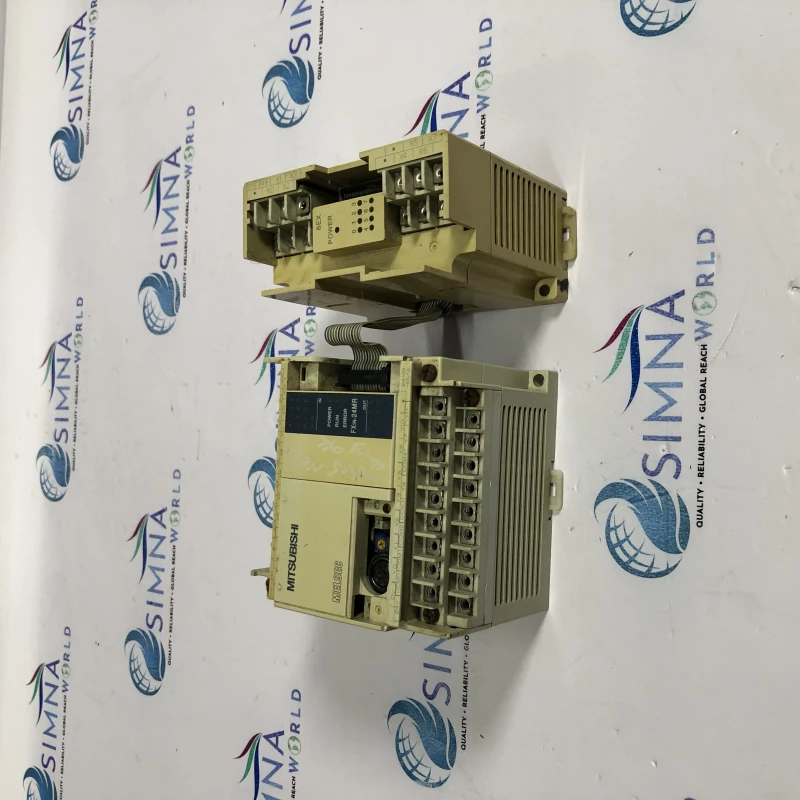 Mitsubishi Electric MELSEC FX1N-24MR PLC with 8EX Expansion Module Modular PLC Rack System
