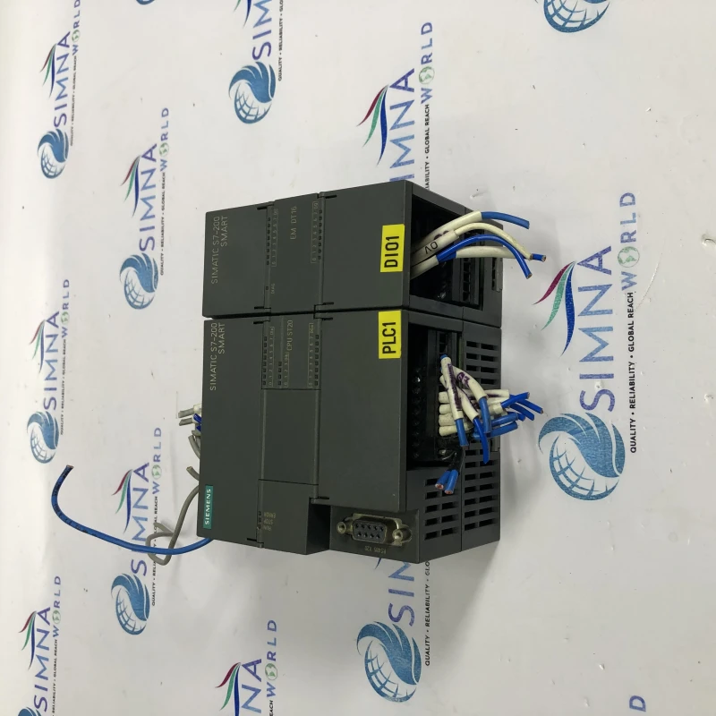 Siemens SIMATIC S7-200 SMART CPU ST20 PLC. PLC RACK