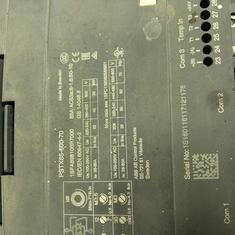 ABB PSTX85-800-70 Softstarter. thumbnail 10