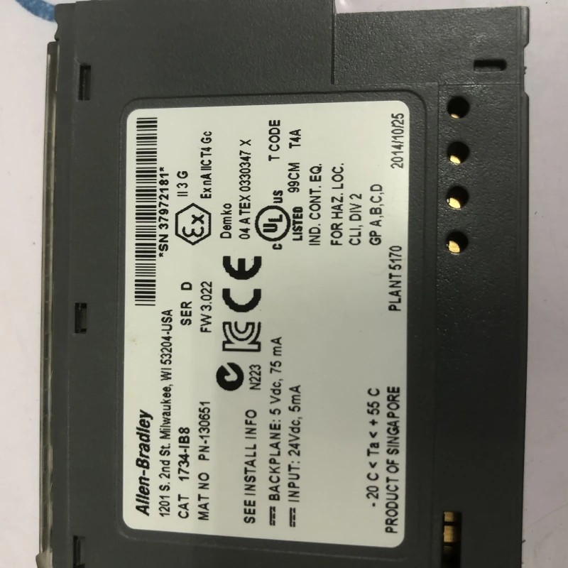 Allen-Bradley 1734-IB8 POINT I/O Digital Input Module thumbnail 8