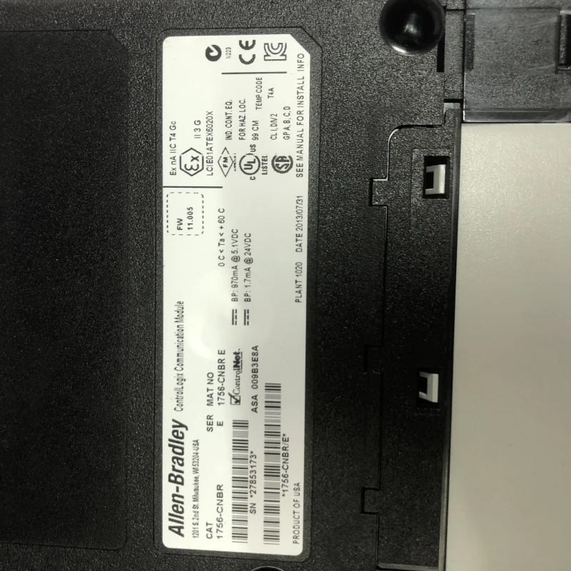 Allen-Bradley 1756-CNBR ControlLogix ControlNet Communication thumbnail 9