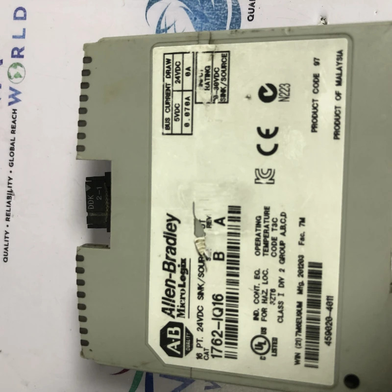 Allen-Bradley 1762-IQ16 MicroLogix Digital Input Module 16-Point 24V DC thumbnail 7