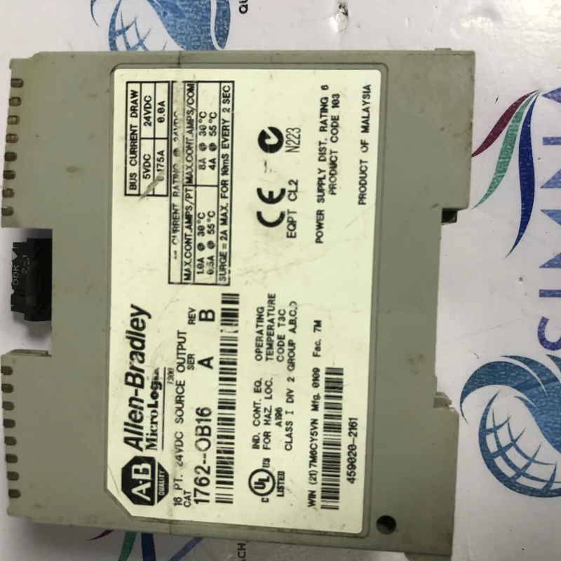 Allen-Bradley 1762-OB16 MicroLogix Digital Output Module 16-Point 24V DC thumbnail 8
