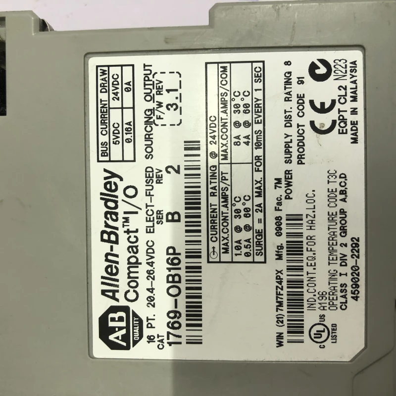 Allen-Bradley 1769-OB16P CompactLogix Output Module. thumbnail 6