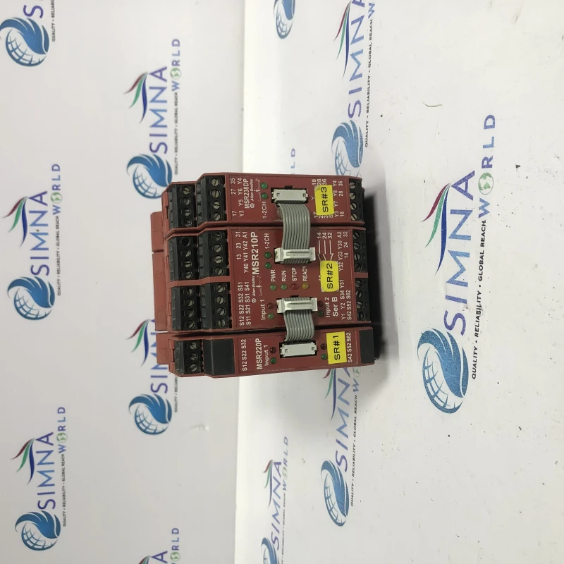 Allen-Bradley Guardmaster MSR200 Safety Relay System with MSR210P Base Unit and Expansion Modules thumbnail 2