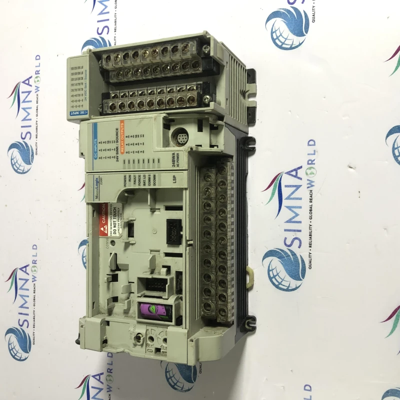 Allen-Bradley MicroLogix 1500 PLC System with 24BWA Base Unit &amp; I/O Modules thumbnail 2