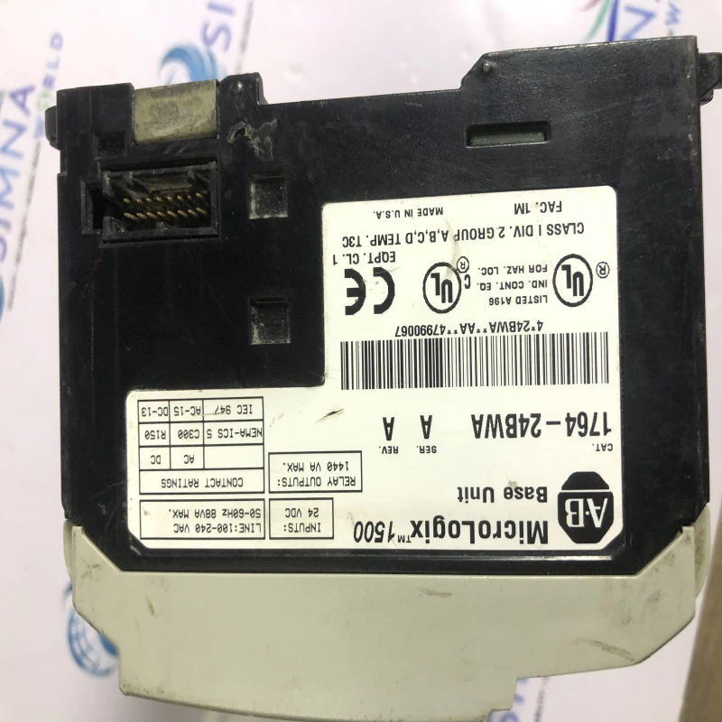 Allen-Bradley MicroLogix 1500 PLC System with 24BWA Base Unit &amp; I/O Modules thumbnail 6