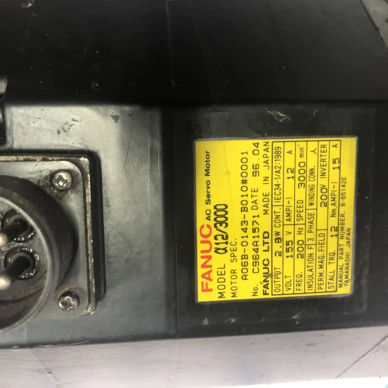 FANUC AC Servo Motor Alpha 12/3000. thumbnail 7