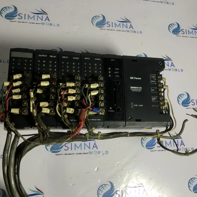 GE Fanuc Series One PLC System with CPU, Input &amp; Relay Output Modules thumbnail 4
