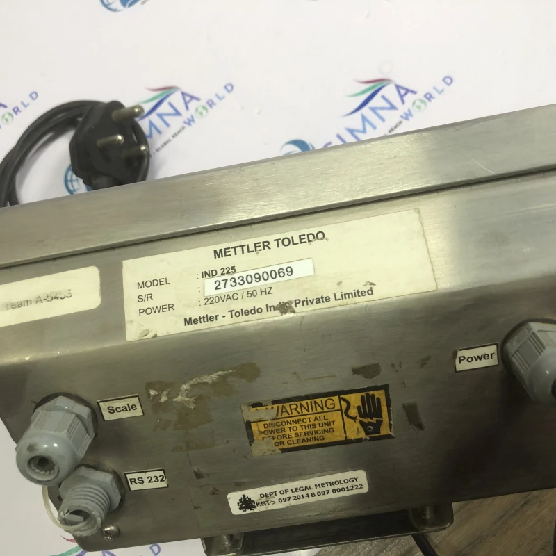 Mettler Toledo IND225 Weighing Terminal thumbnail 7