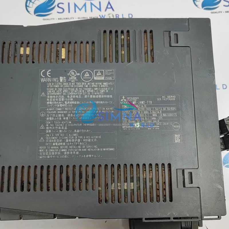 Mitsubishi MR-J4W2-77B MELSERVO-J4 2-Axis AC Servo Amplifier 750W thumbnail 7