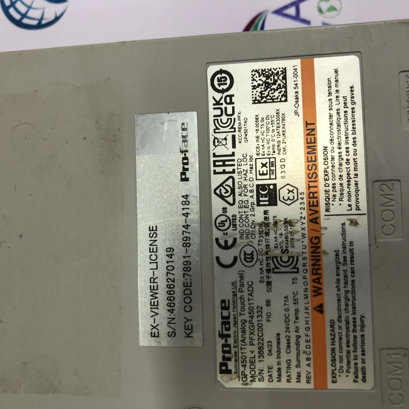 Pro-face PFXGP4501TADC HMI Touch Panel thumbnail 7