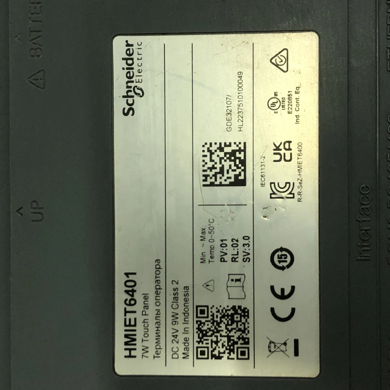 Schneider Electric HMIET6401 HMI Touch Panel thumbnail 8