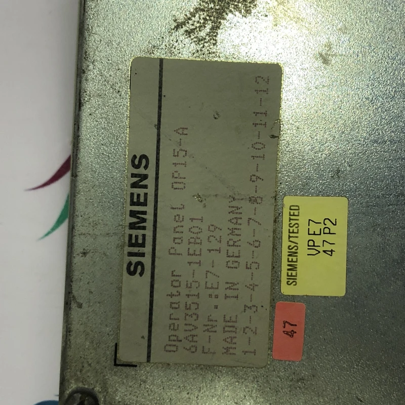 Siemens 6AV3515-1EB01 SIMATIC OP15/A Operator Panel thumbnail 6