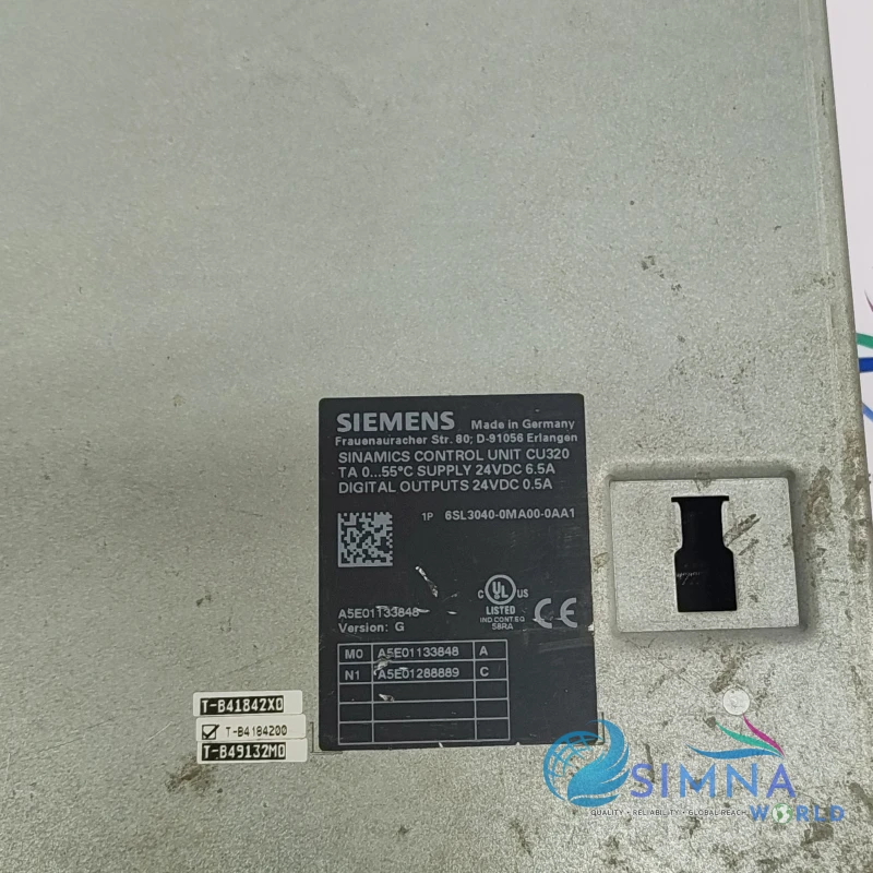 Siemens 6SL3040-0MA00-0AA1 SINAMICS S120 CU320 Control Unit thumbnail 8
