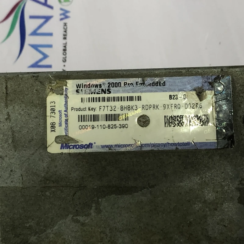 Siemens Microsoft Certificate of Authenticity F7T32-8H8K3-RDPRK-9XFRQ-DG2R6 thumbnail 7