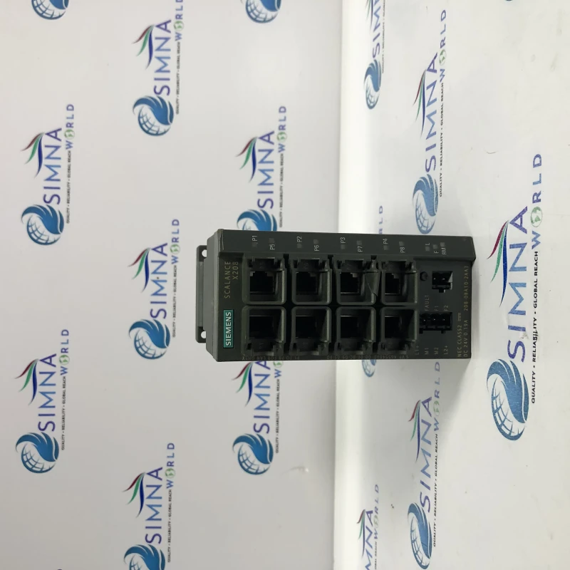 Siemens SIMATIC NET SCALANCE X208 Industrial Ethernet Switch. thumbnail 2