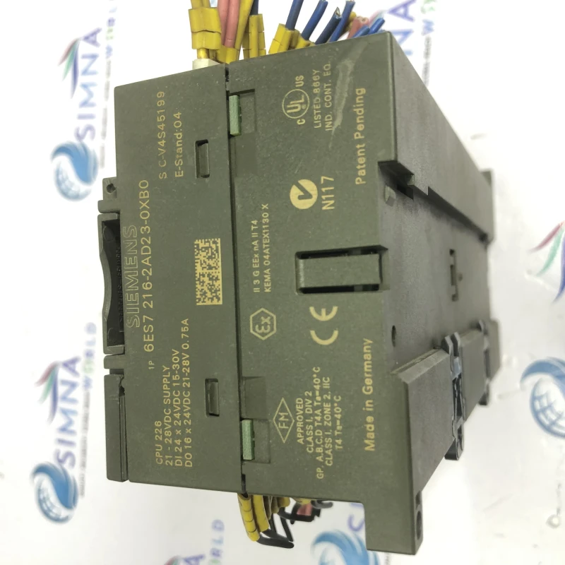 Siemens SIMATIC S7-200 CPU 226 PLC 6ES7 216-2AD23-0XB0 Controller Module thumbnail 6