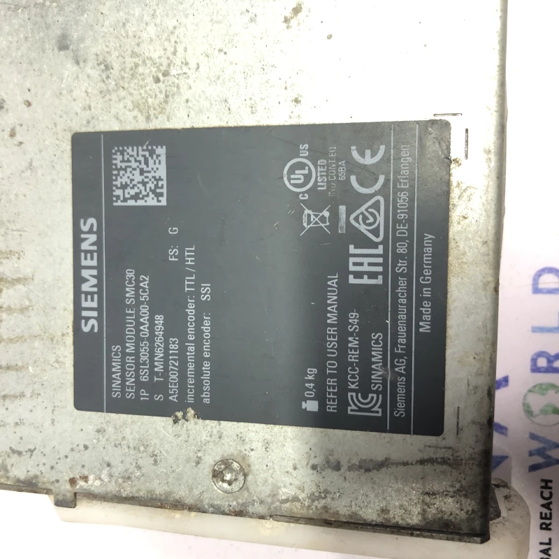 Siemens SINAMICS SMC30 Sensor Module 6SL3055-0AA00-5CA2. thumbnail 7