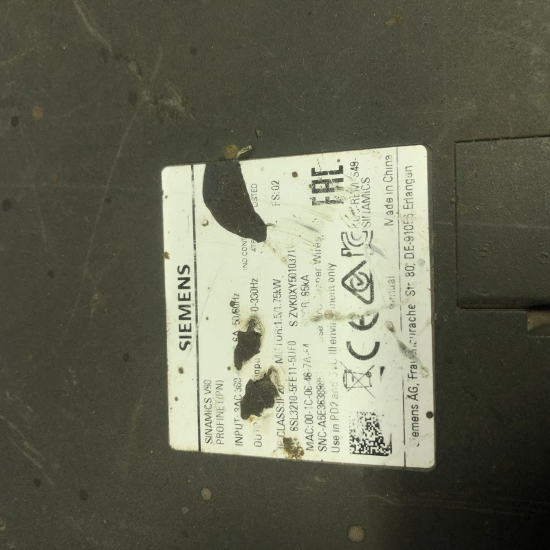 Siemens SINAMICS V90 Servo Drive 6SL3210-5FE11-5UF0. thumbnail 6